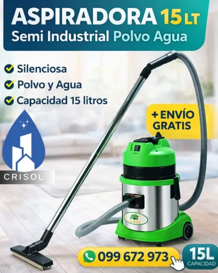 Aspiradora semi industrial 15 l